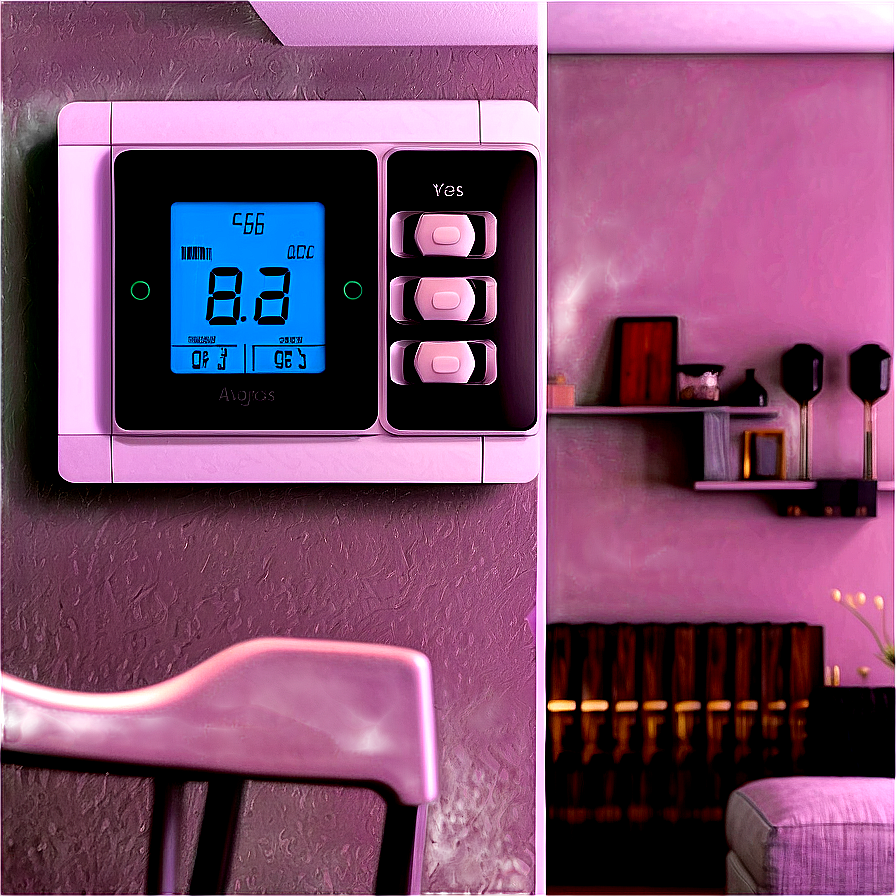 Advanced Programmable Thermostat Png Qmr92 PNG