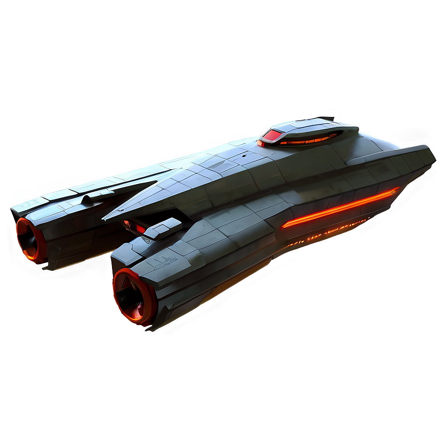 Advanced Starship Model Png 06202024 PNG