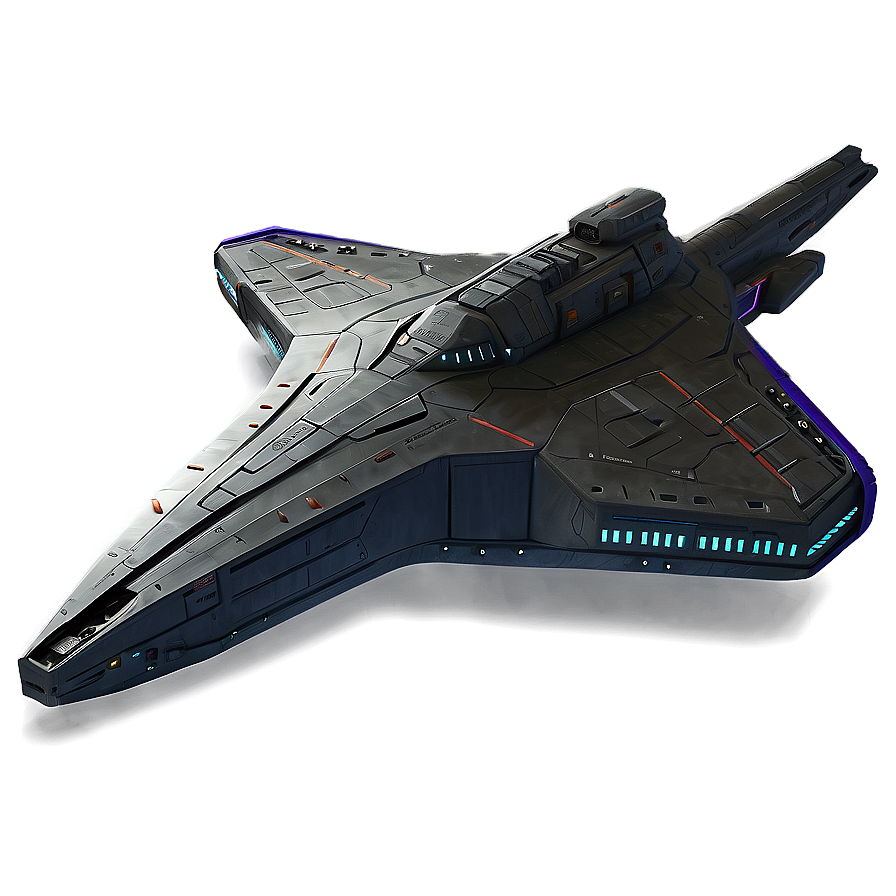 Advanced Starship Model Png Lre16 PNG