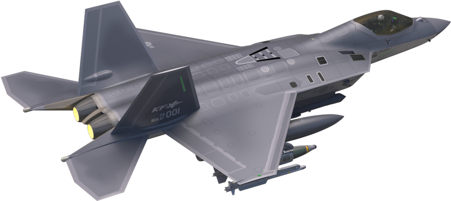Advanced Stealth Jet Fighter K F X PNG