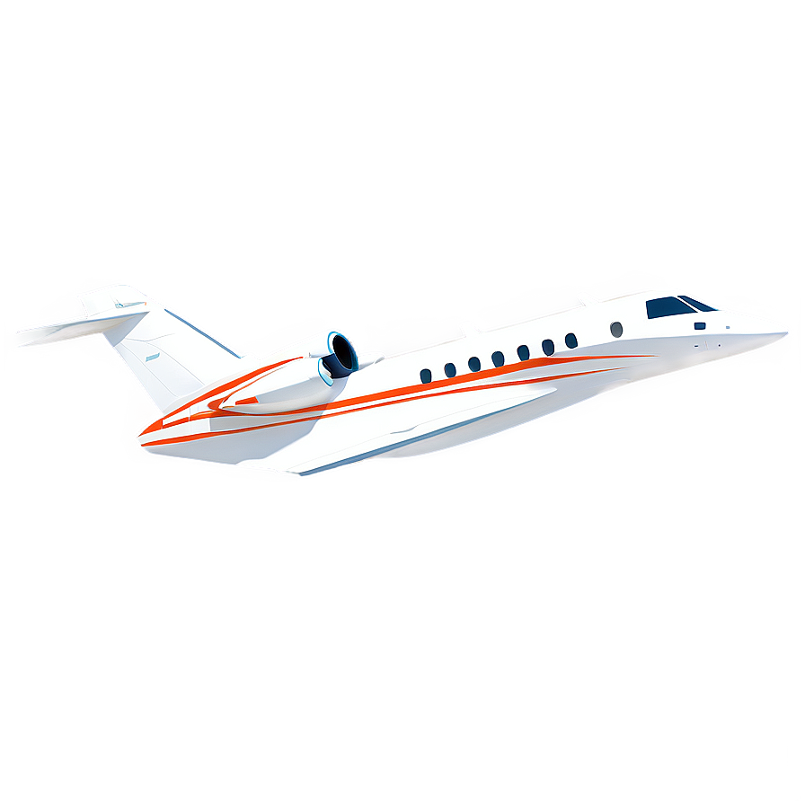 Advanced Technology Private Jet Png Vpe65 PNG