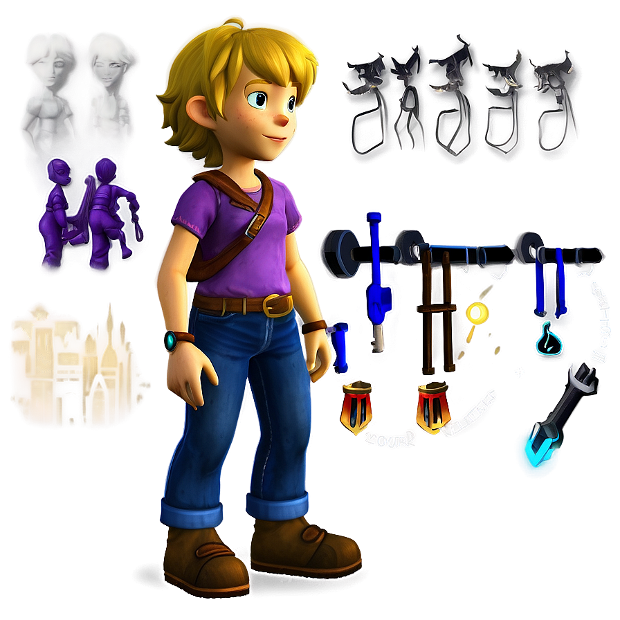 Adventure Game Characters Png 9 PNG