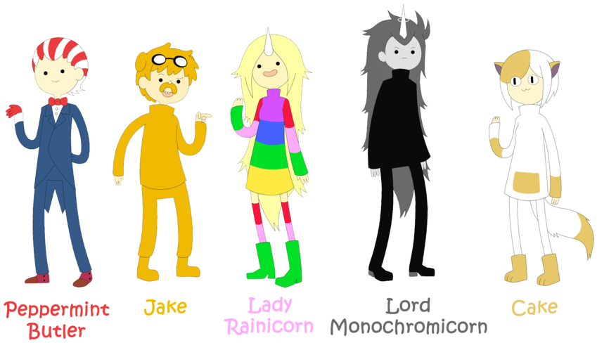 Adventure_ Time_ Animated_ Characters PNG
