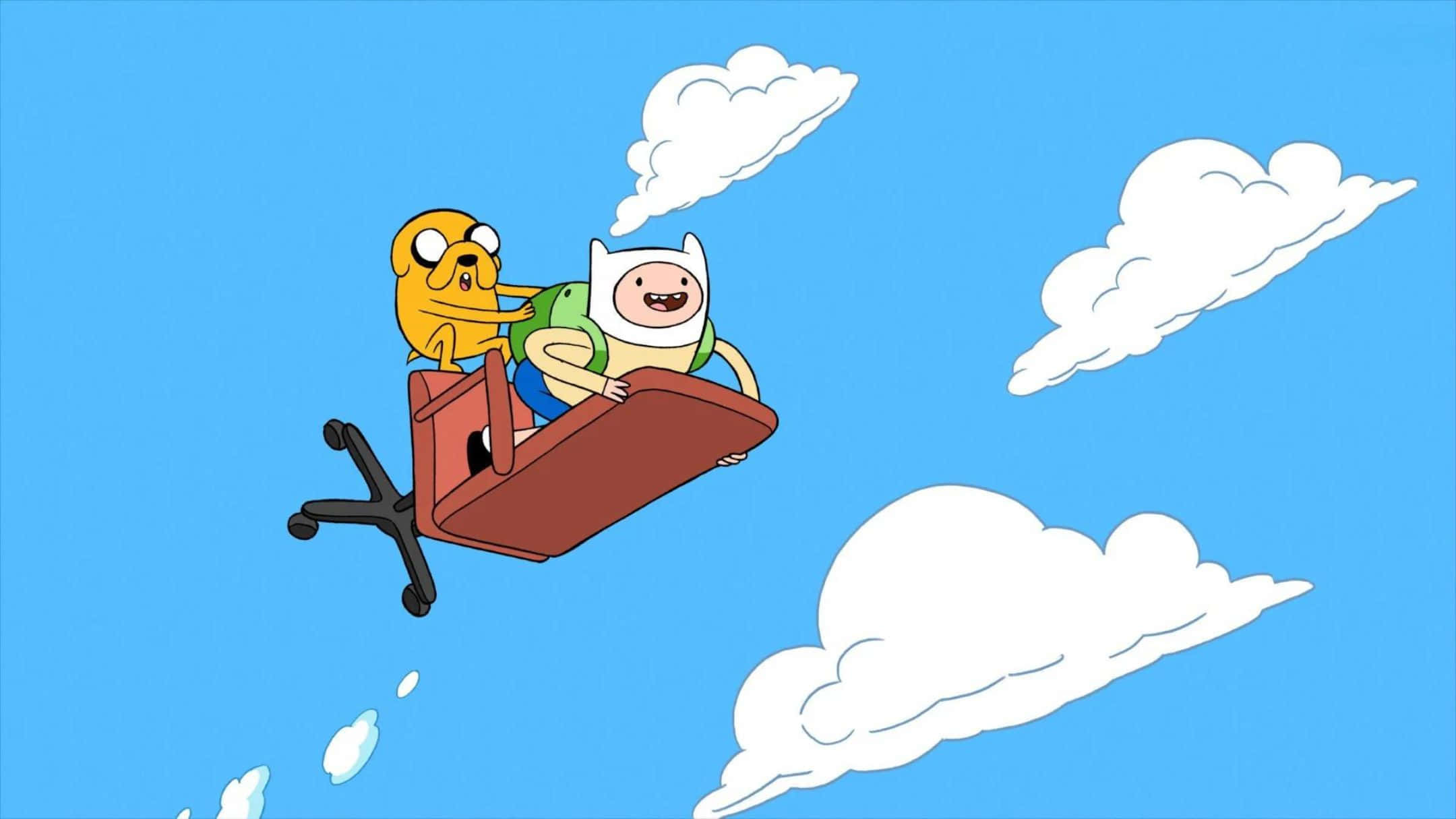“Explore the world of Adventure Time with Finn and Jake”