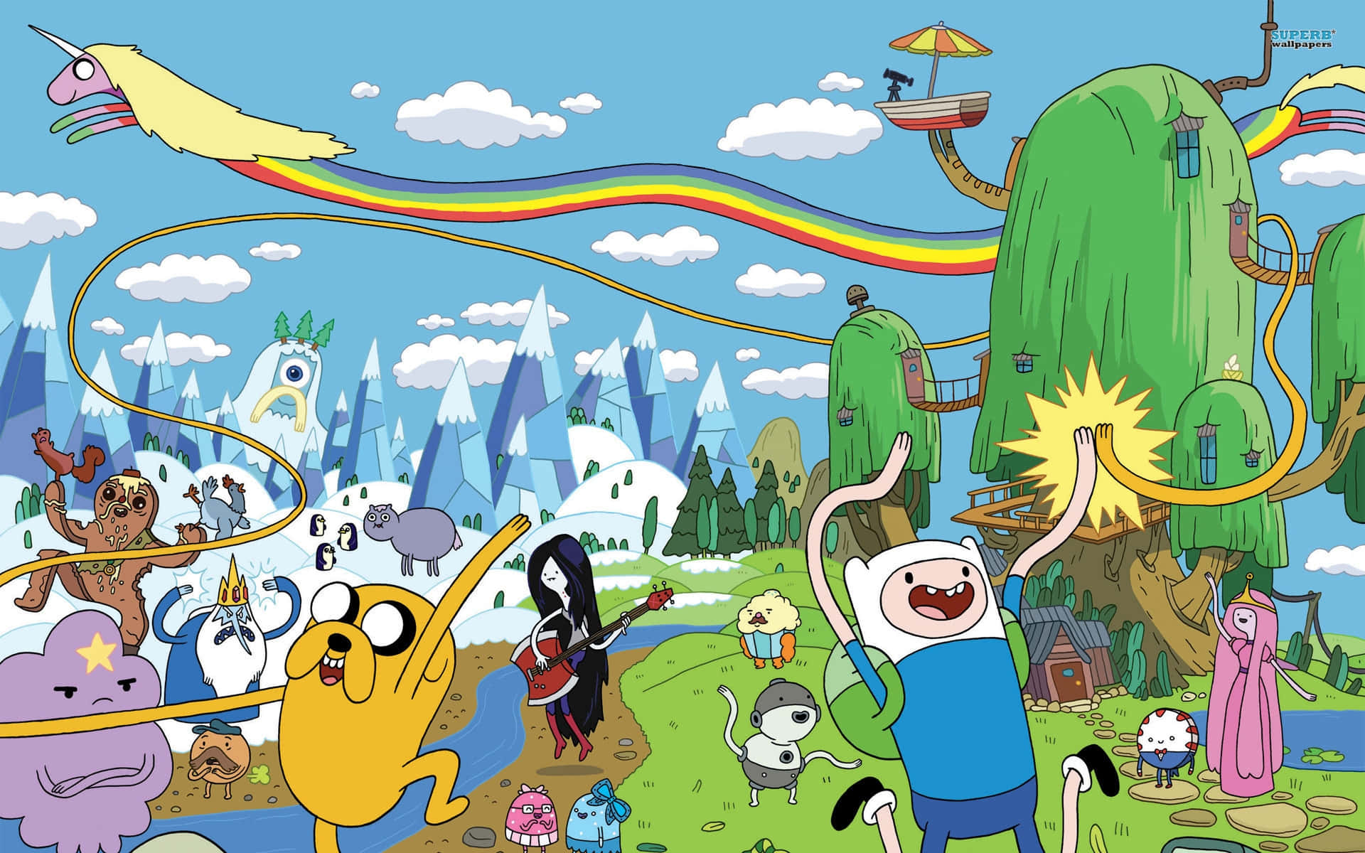 Join Finn and Jake on their Amazing Adventure Through the Land of Ooo