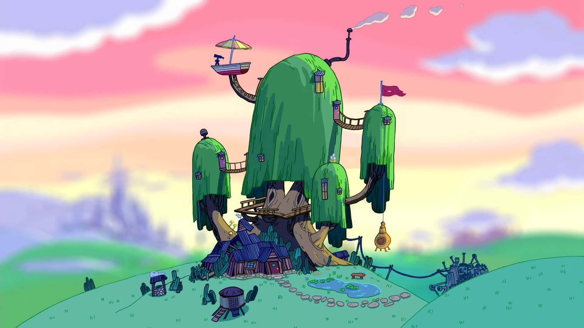 Erkundedie Wundervolle Welt Von Adventure Time.