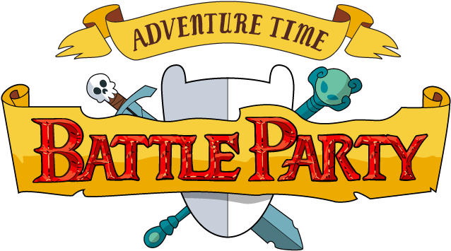 Adventure_ Time_ Battle_ Party_ Logo PNG