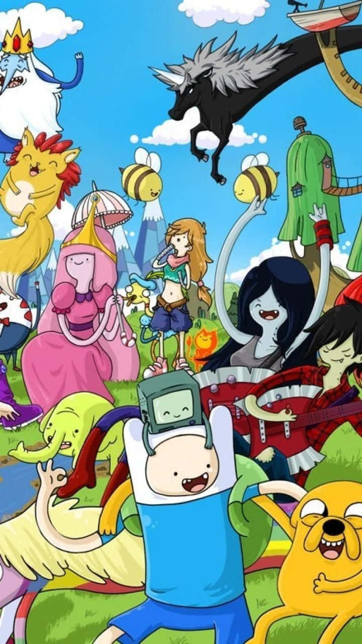 Adventure Time Fan Art For Iphone Background