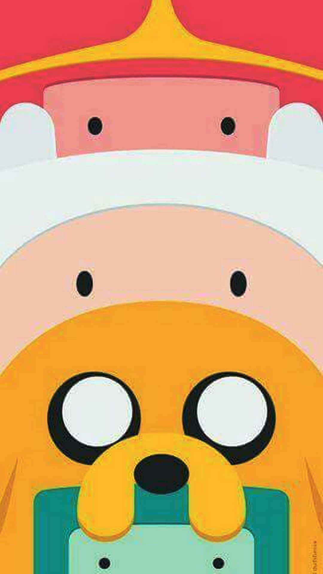 "Adventure Time on your Iphone" Wallpaper