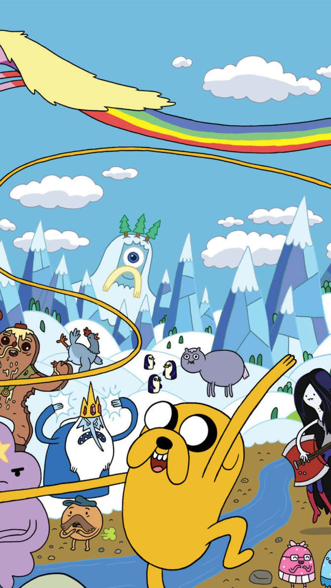 Adventure Time iPhone - Din rejsefølgesvend! Wallpaper