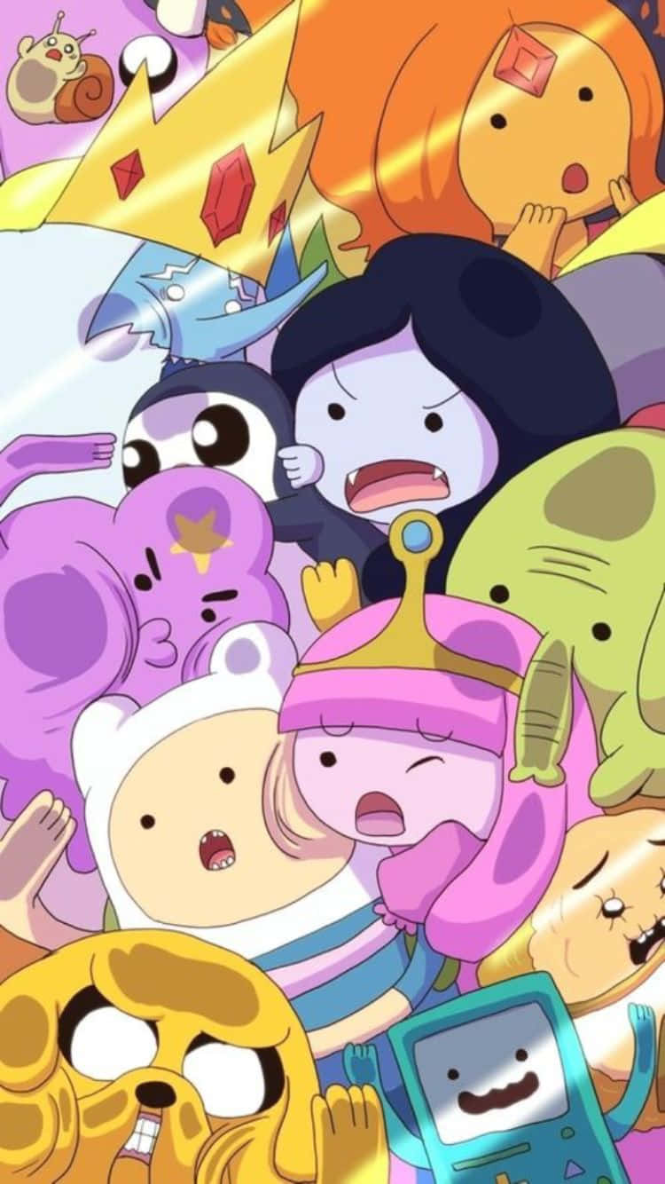 Adventure Time Iphone Screen Background