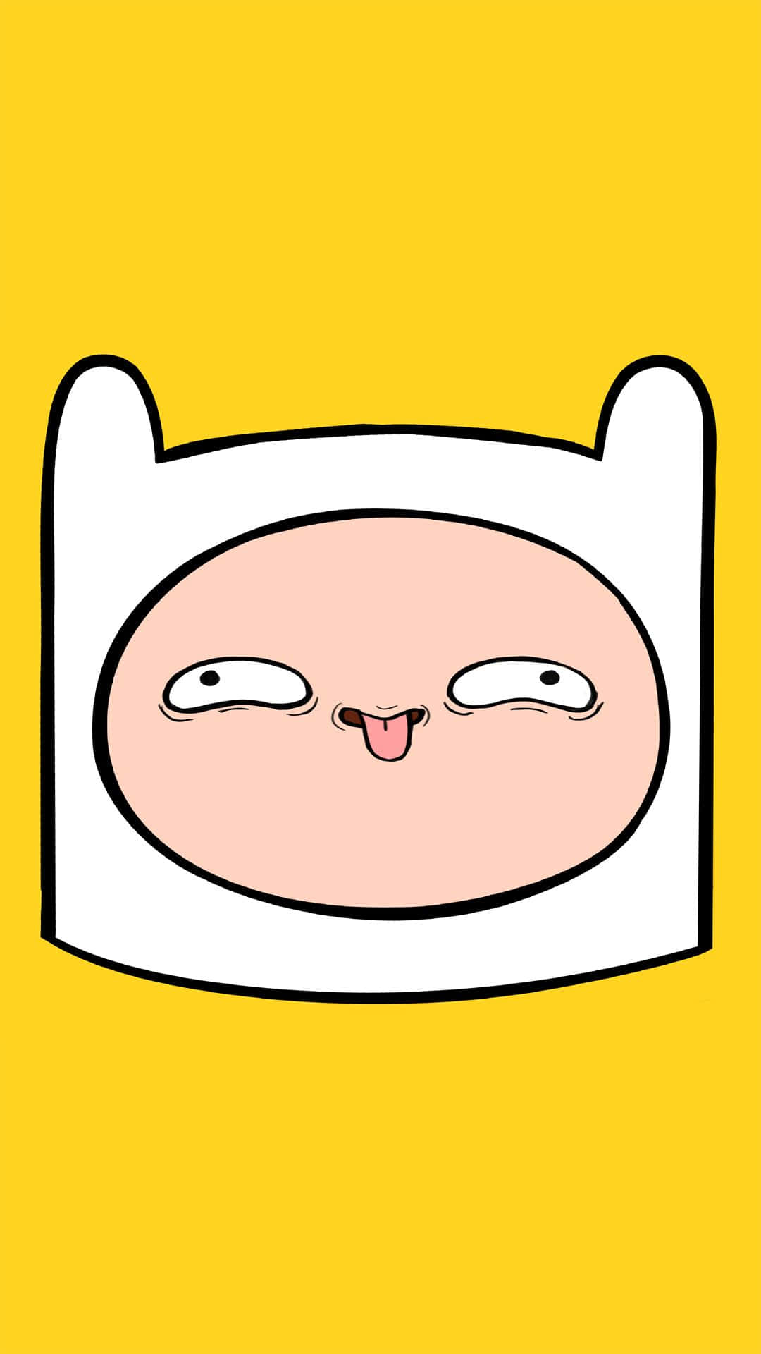 Siempreesté Listo Para Su Próxima Aventura Con El Fondo De Pantalla De Adventure Time Para Iphone. Fondo de pantalla