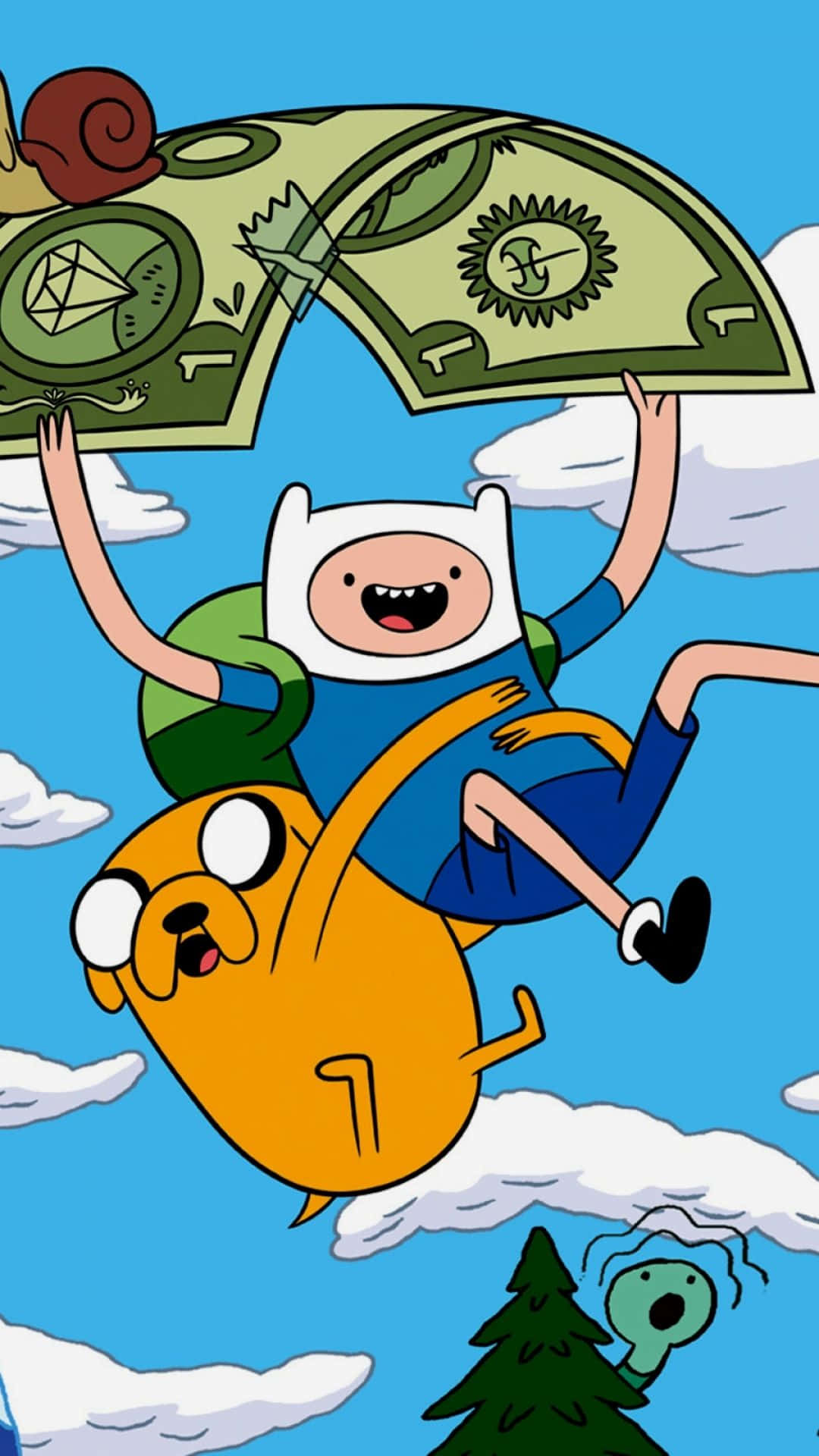 Download Adventure Time Iphone Wallpaper 