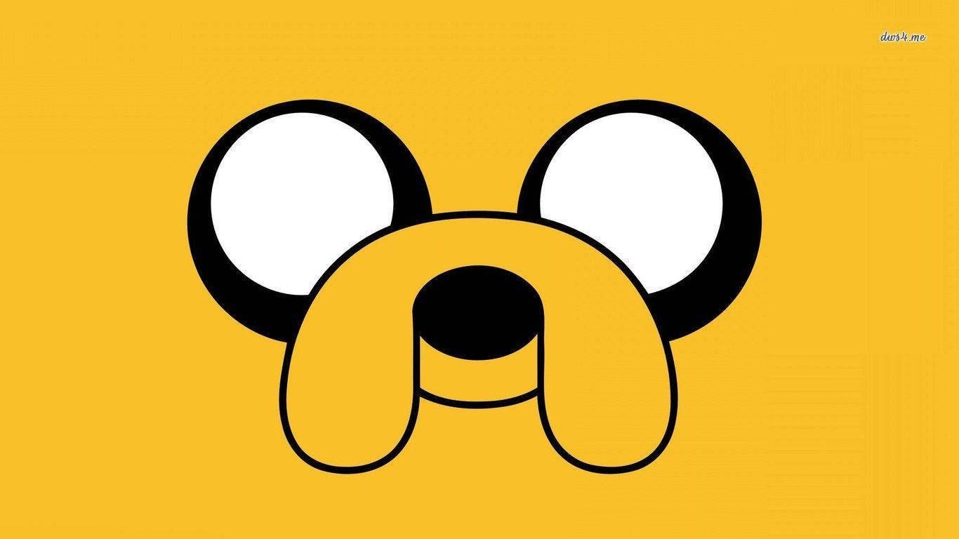 Adventure Time Jake Face Background