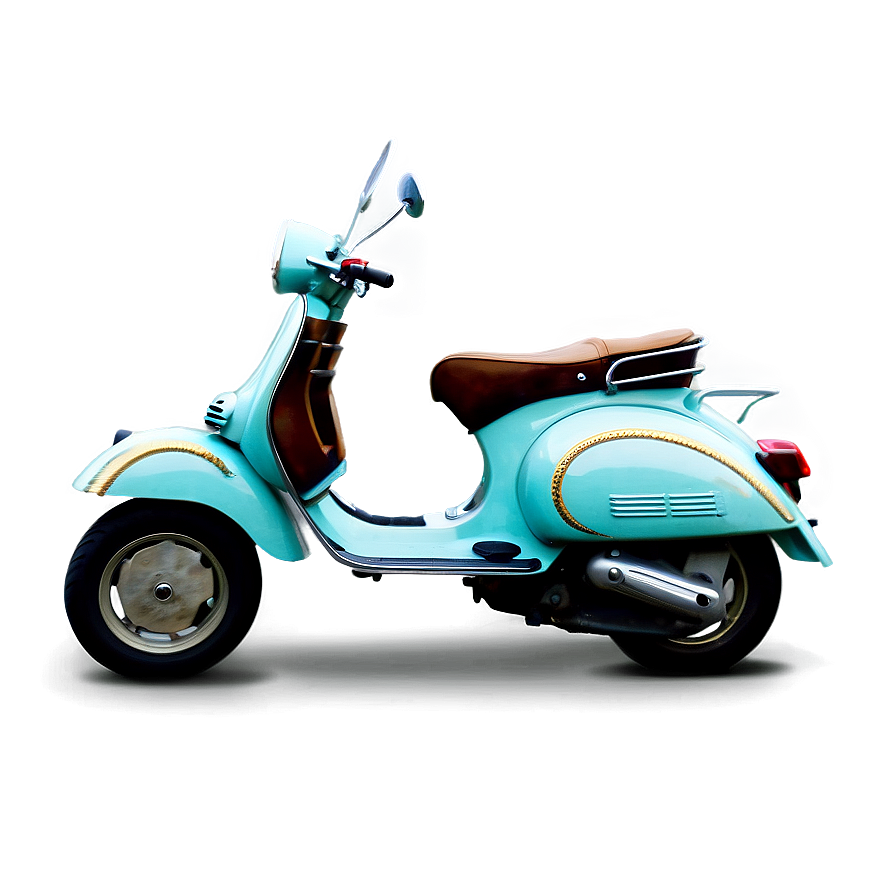 Adventure Vespa With Luggage Png 06252024 PNG