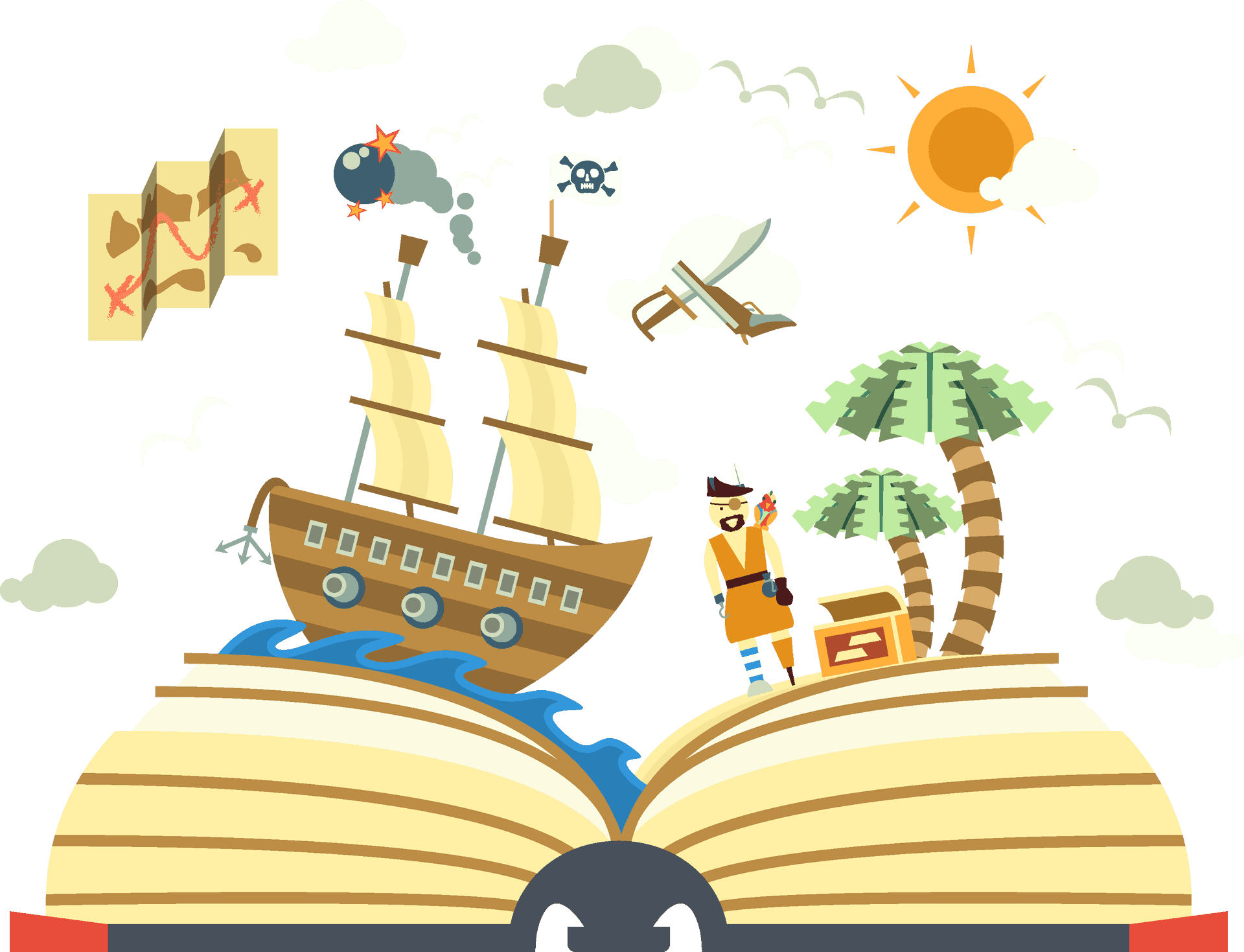 Adventurein Storybook Island PNG