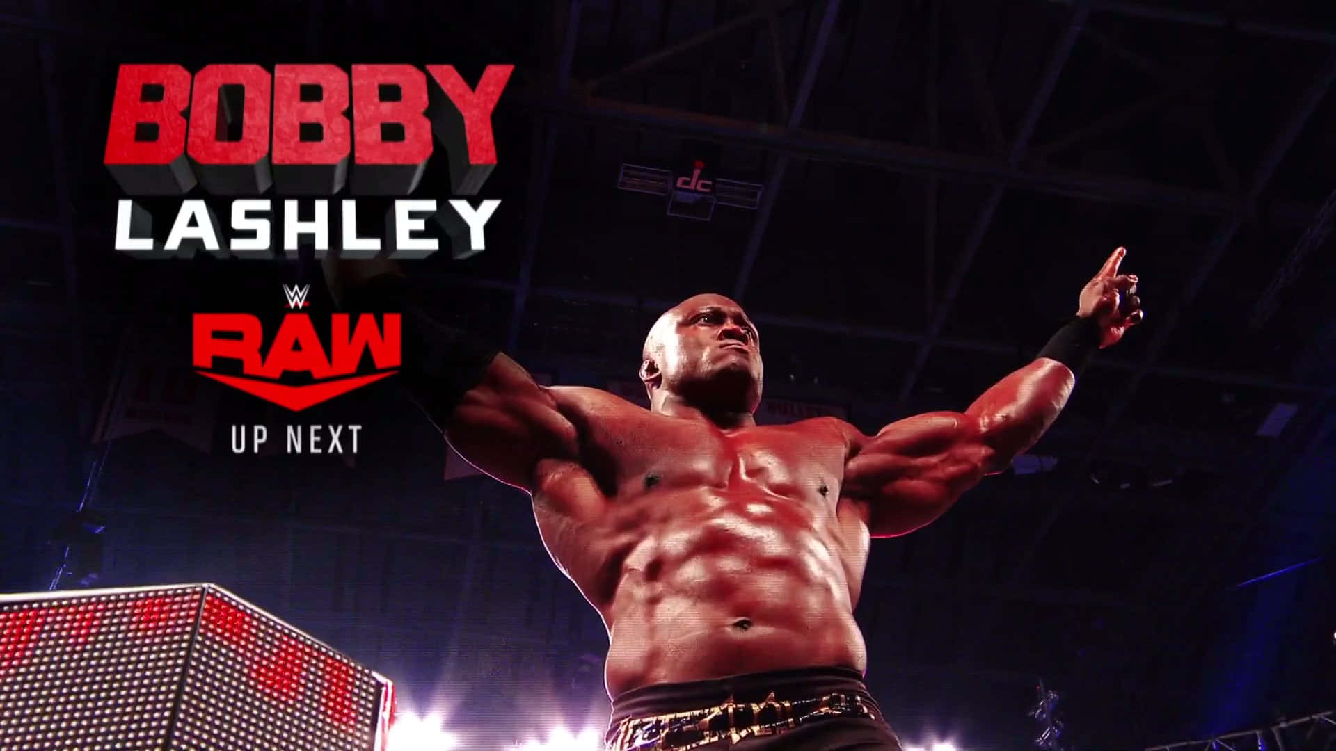 Advertisement Photo Of Bobby Lashley WWE Raw Wallpaper