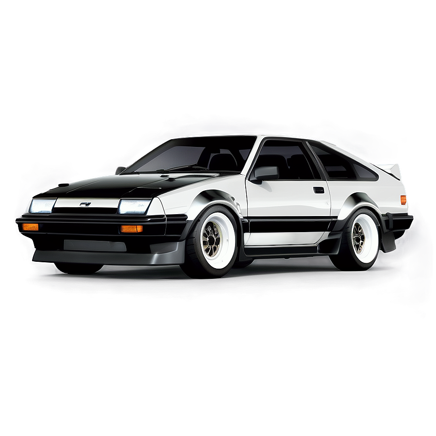 Ae86 Action Shot Png Iyc PNG