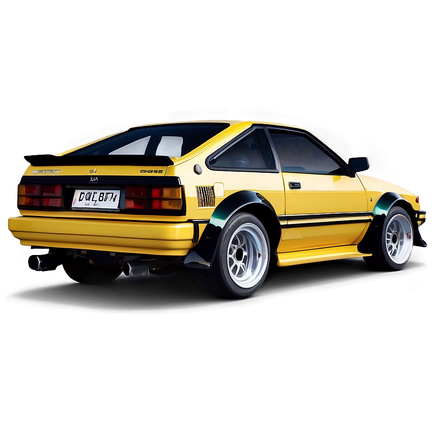 Ae86 Action Shot Png Kxj PNG