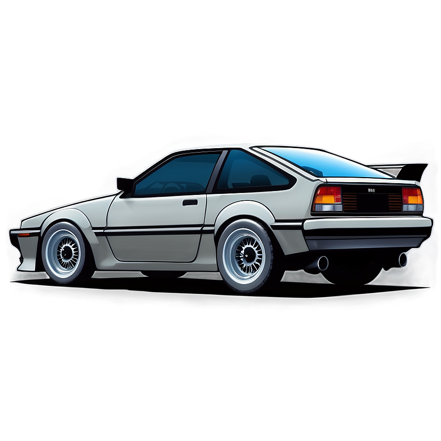 Ae86 Classic Outline Png 59 PNG