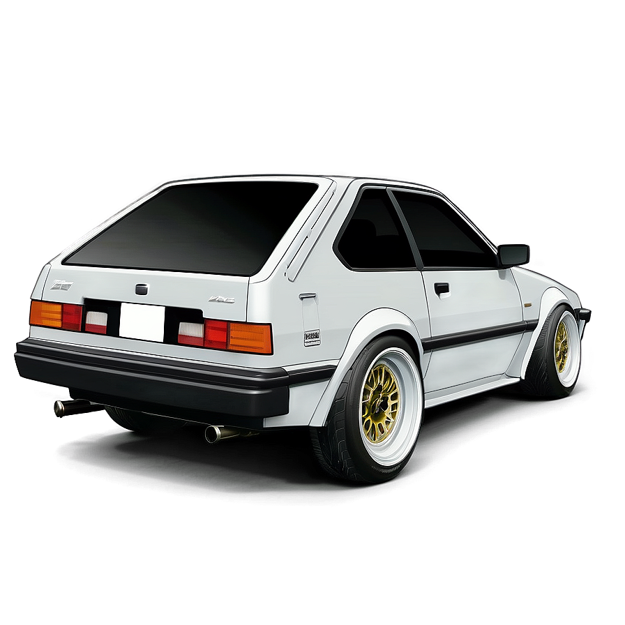 Ae86 Classic Outline Png Cci PNG