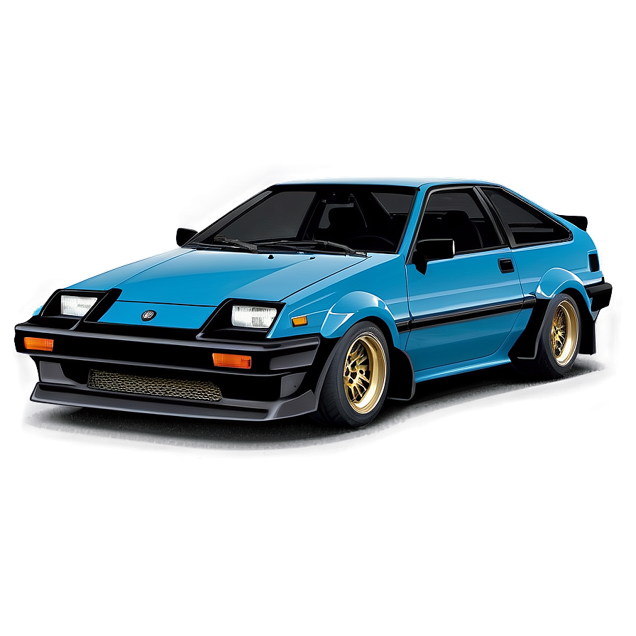 Ae86 Compact Car Png 06242024 PNG