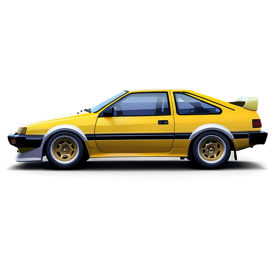 Download Ae86 Detailed Sketch Png Kax | Wallpapers.com