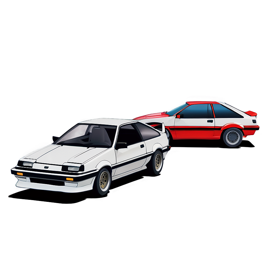 Ae86 Drifting Scene Png Dnr PNG