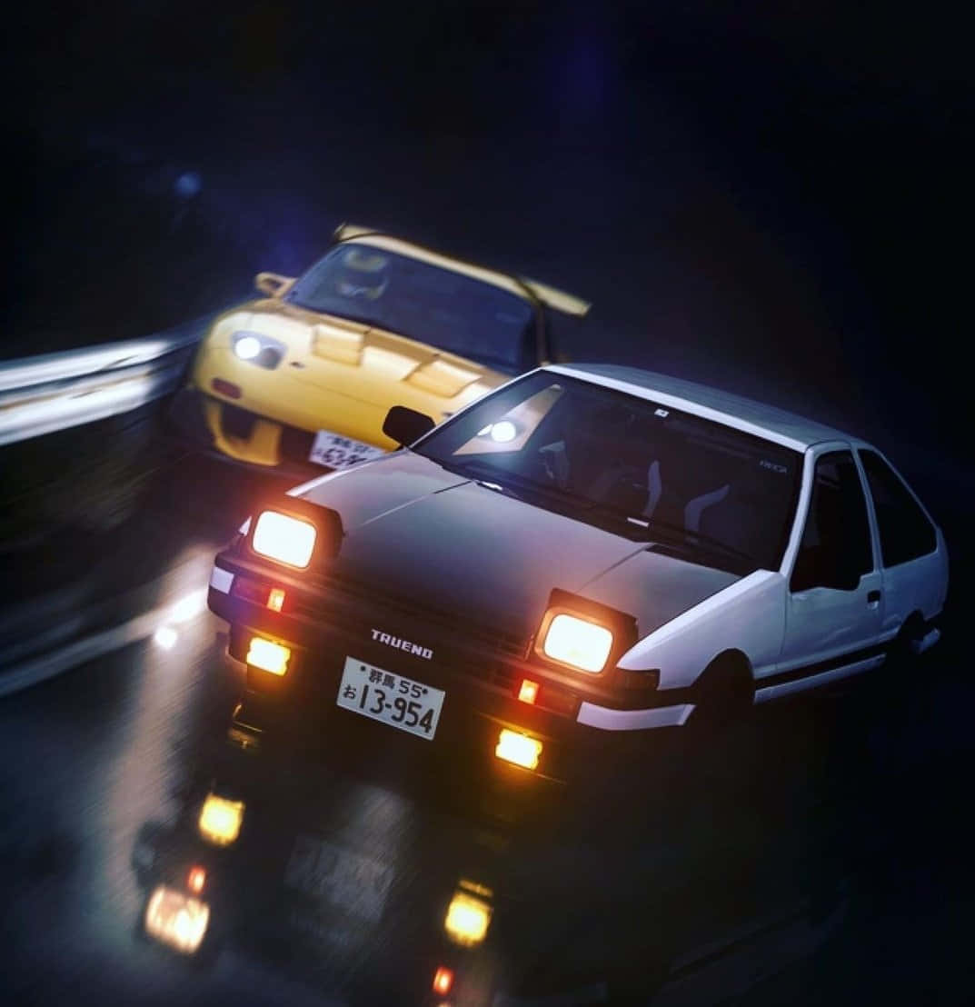 Anime Initial D Final Stage Toyota AE86 Toyota Trueno Wallpaper  Initial  d Ae86 Initial d car