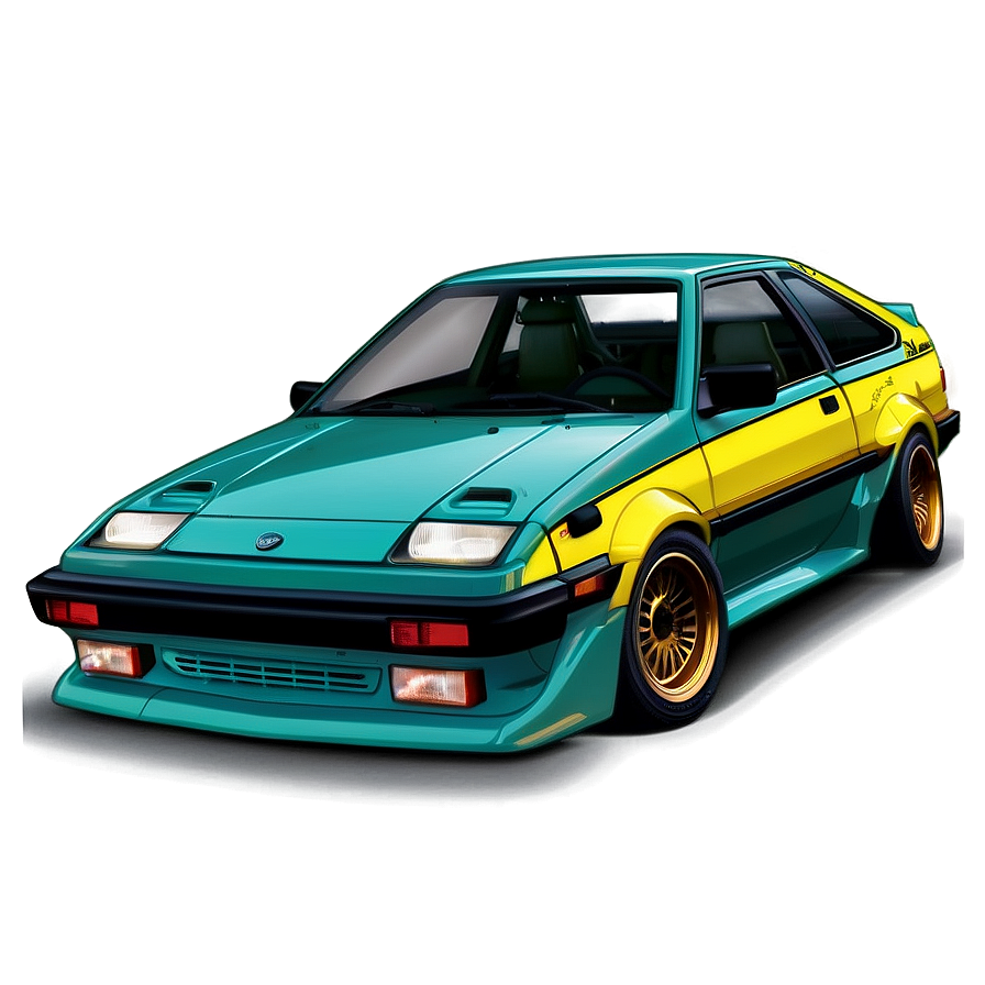 Ae86 Legendary Car Png Asg75 PNG