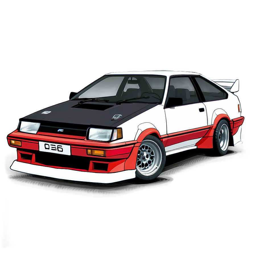 Ae86 Performance Car Png 06242024 PNG