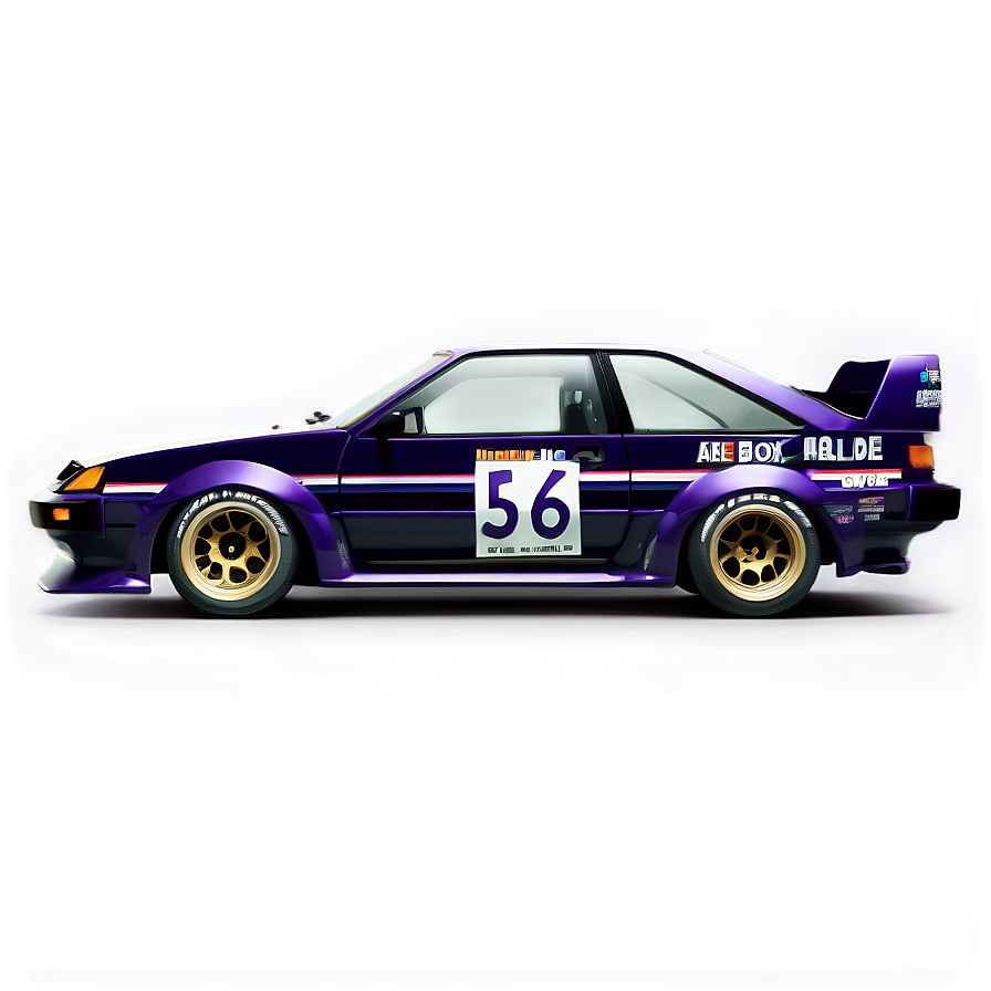 Ae86 Racing Car Png 06242024 PNG