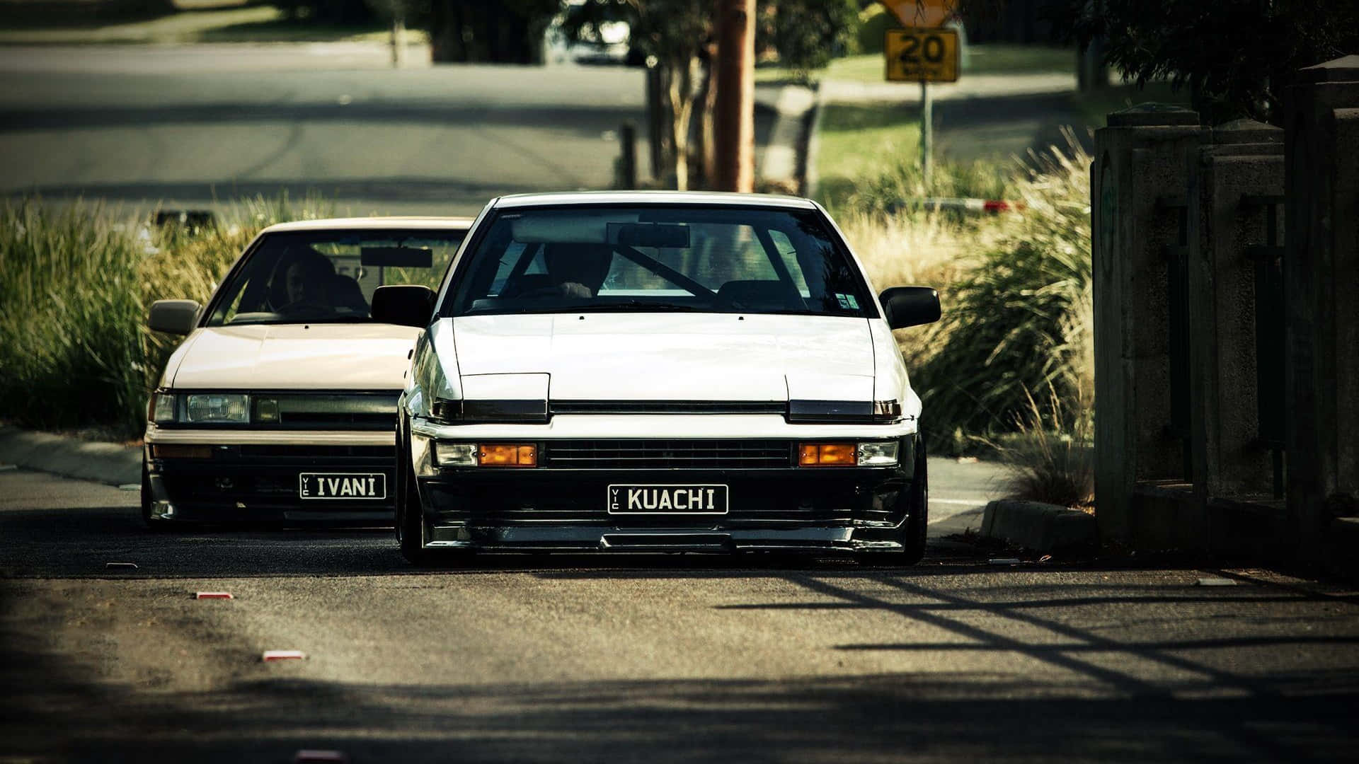 Klassisktoyota Corolla Ae86 (note: The Translation Is The Same As The Original Sentence And Doesn't Change In The Context Of Computer Or Mobile Wallpaper.) Wallpaper