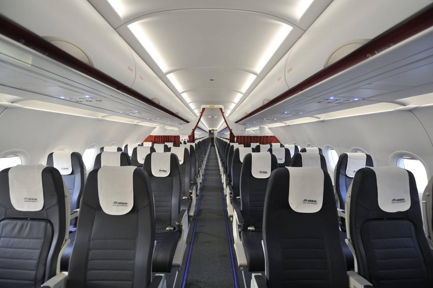 Aegean Airlines Flag Carrier Economy Class Seats Wallpaper