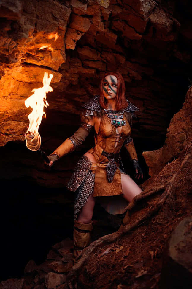 Aela the Huntress, Defender of the Wild Wallpaper