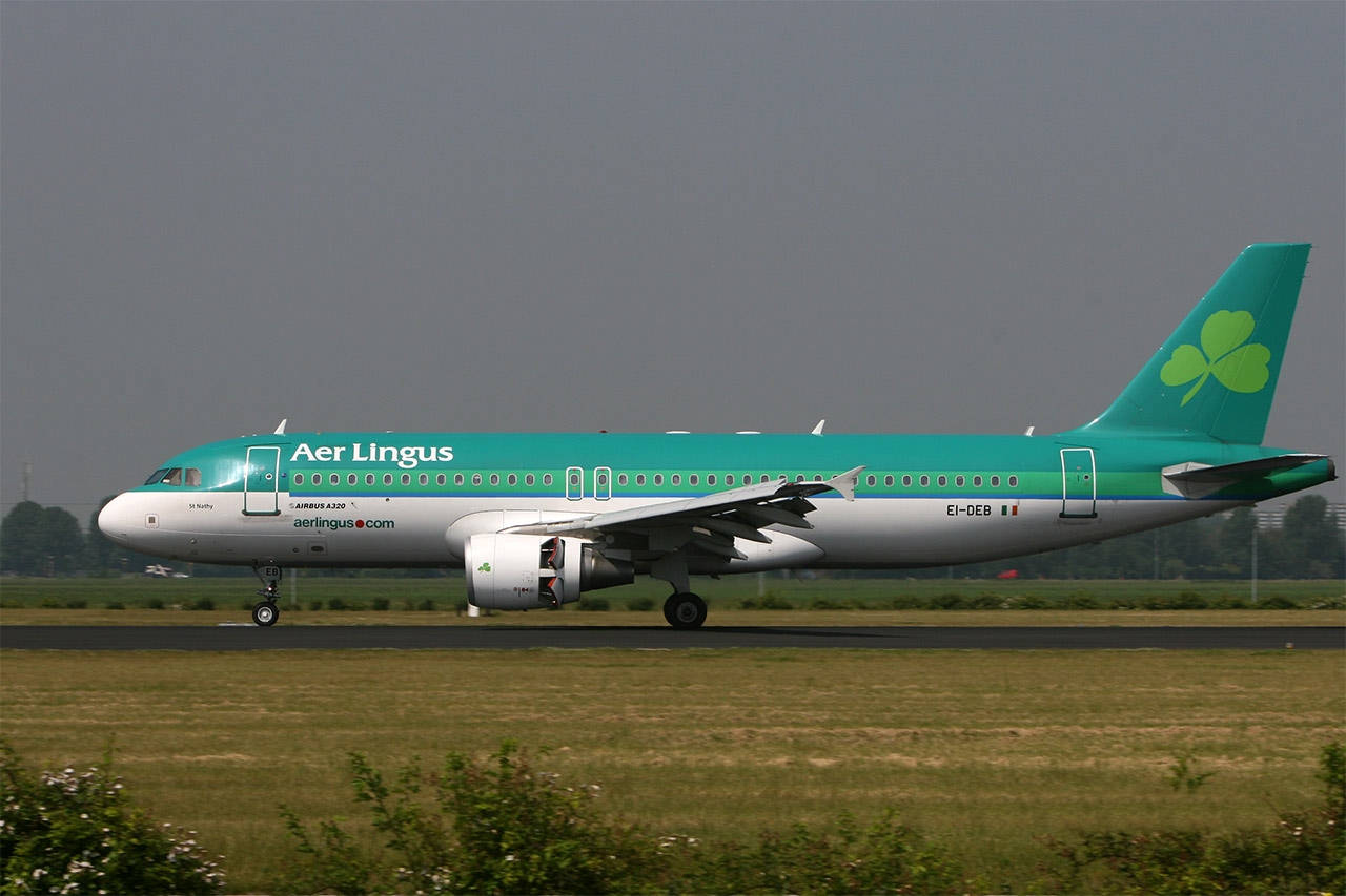 Aer Lingus Aviation At Airport's Runway Picture