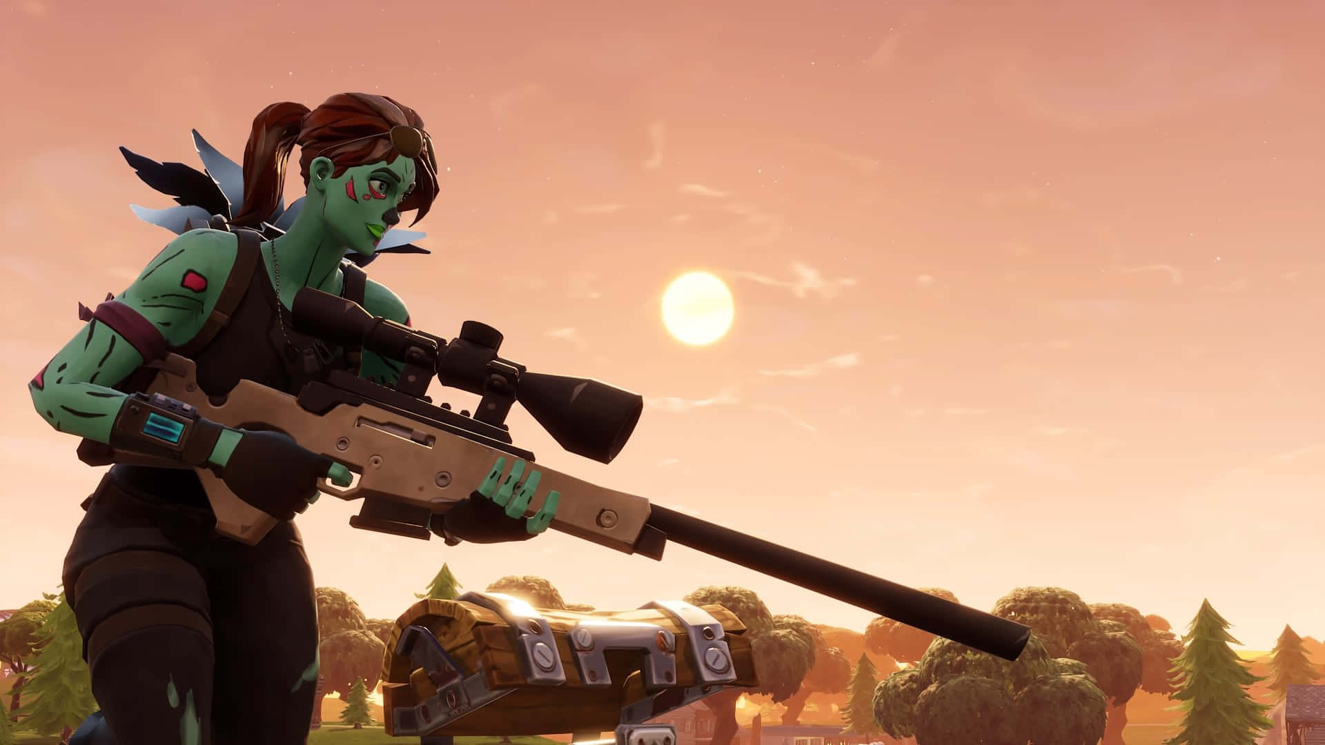 Aerial Assault Trooper, Ready for Action Wallpaper