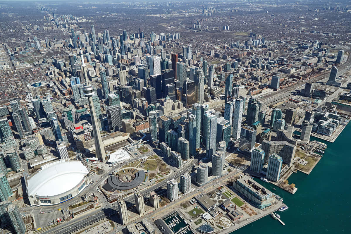 Cityscape Aerial Picture