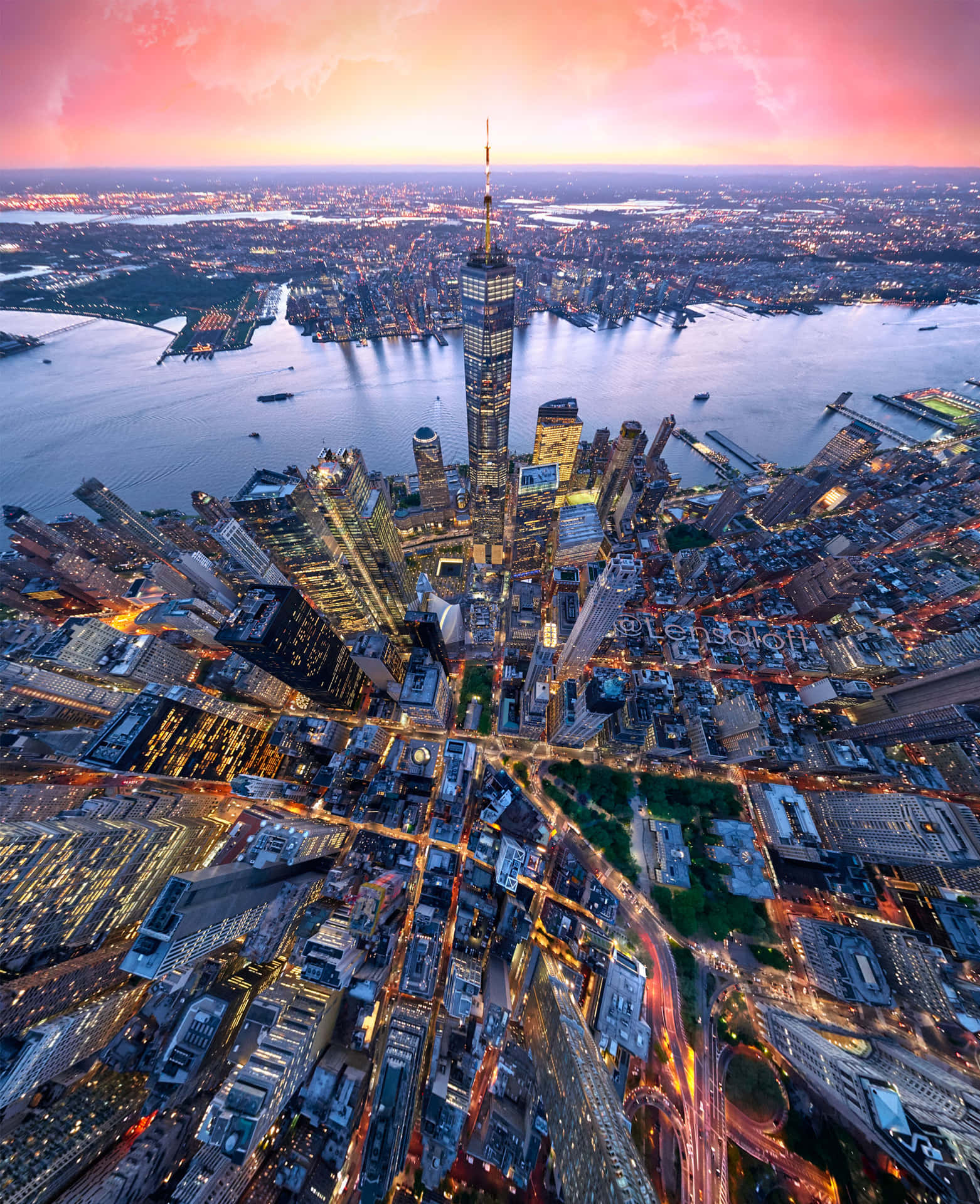 Manhattan Aerial Picture