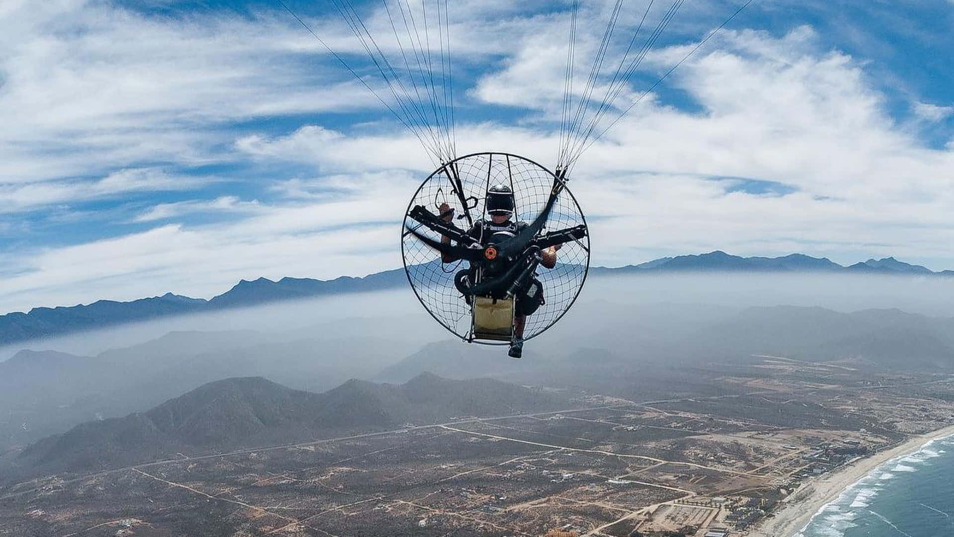 Aerial Paramotor Picture