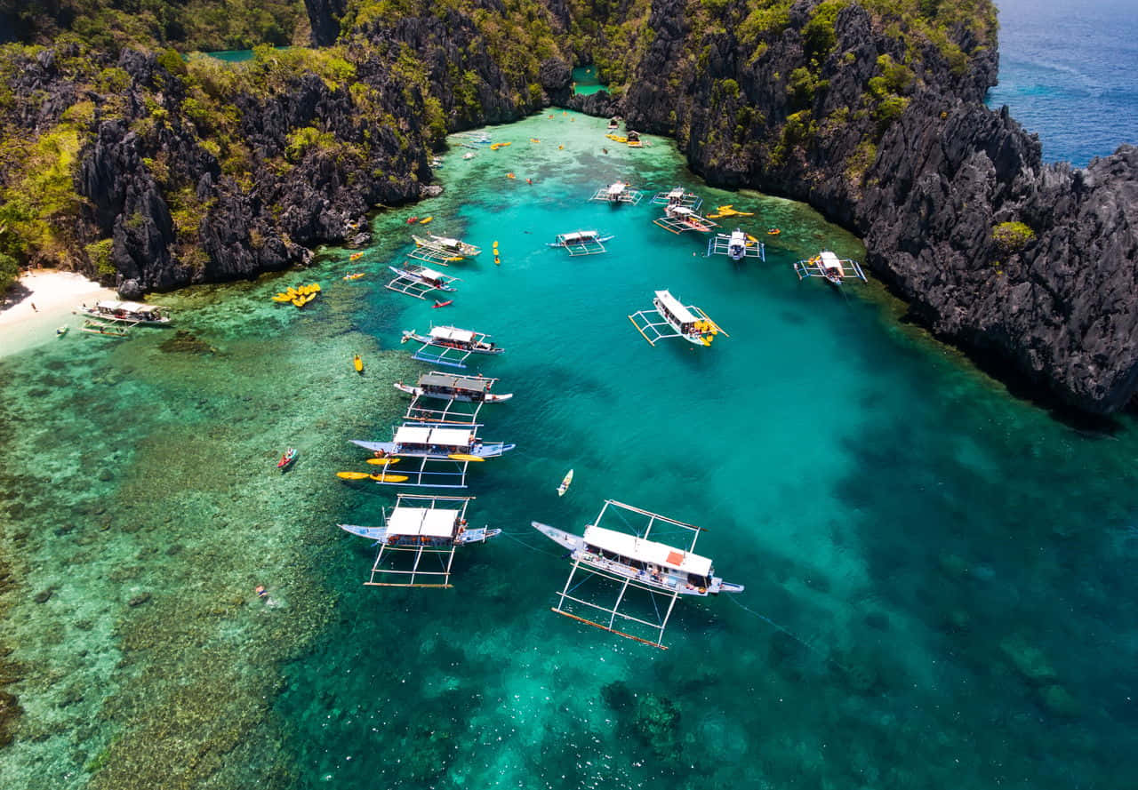 Palawan Island Aerial Picture