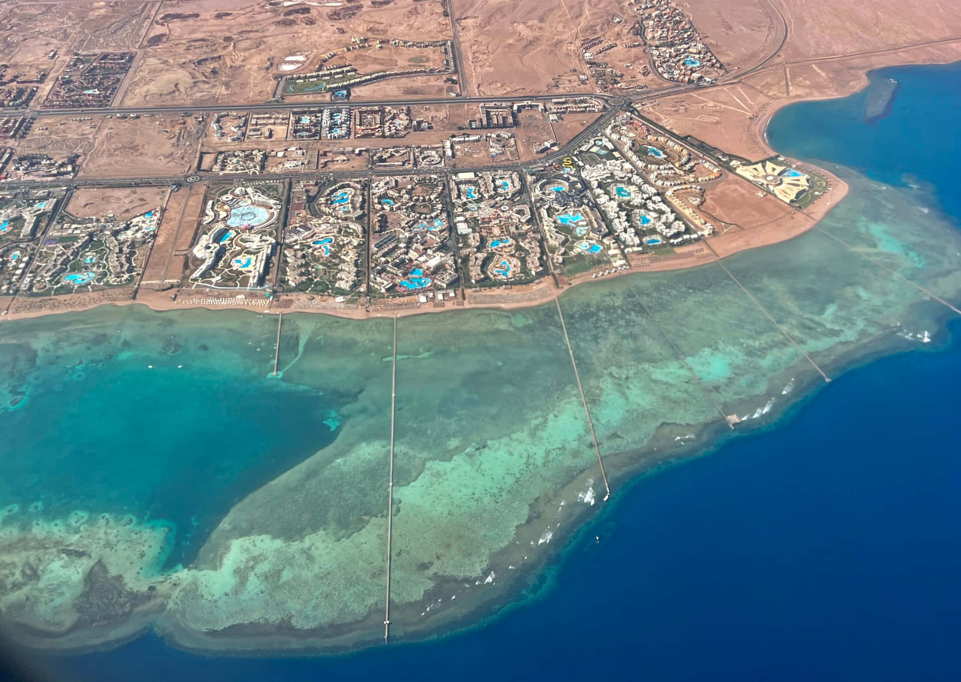 Red Sea Aerial Picture