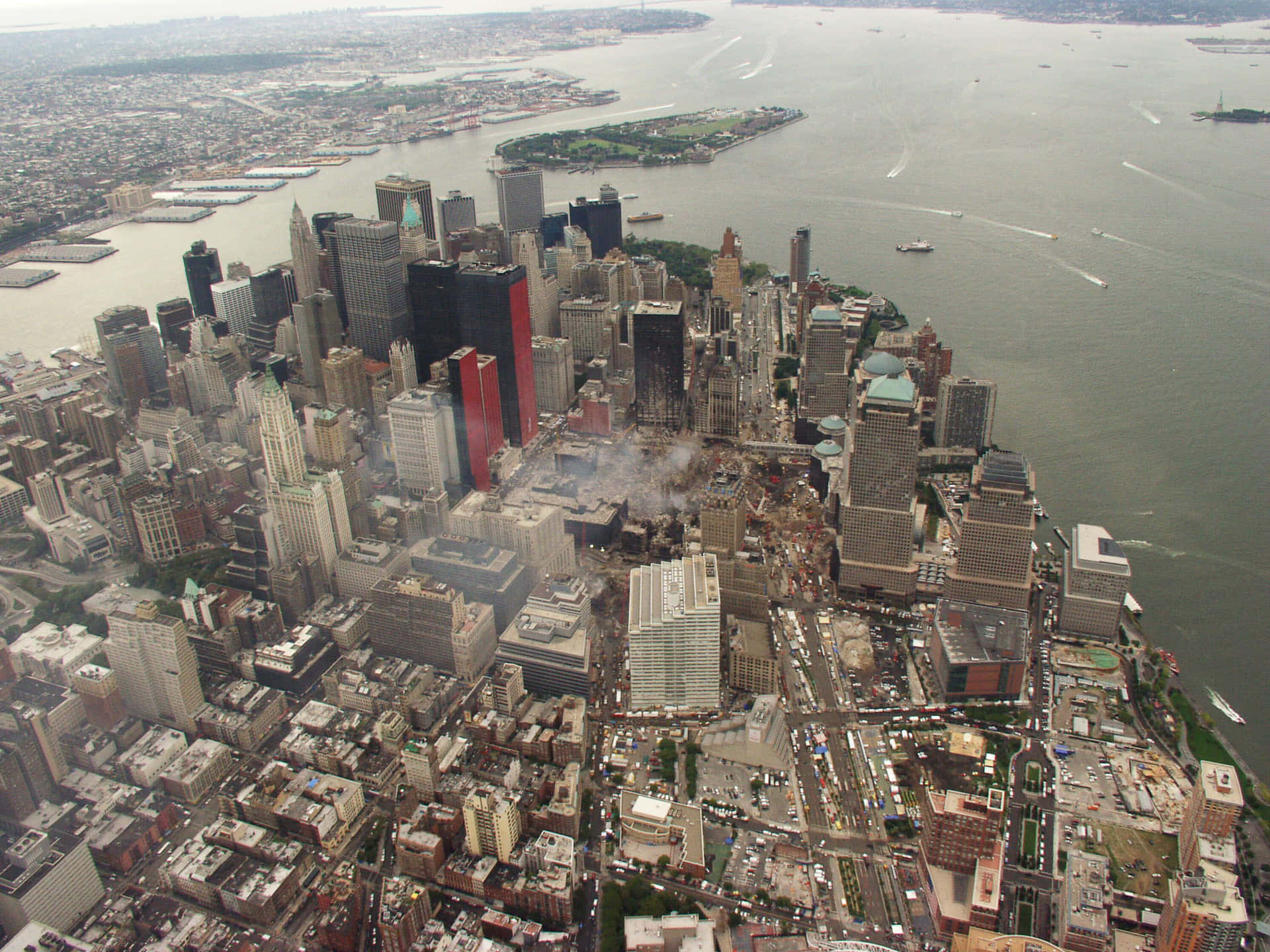 Aerial_ View_of_ Ground_ Zero Wallpaper