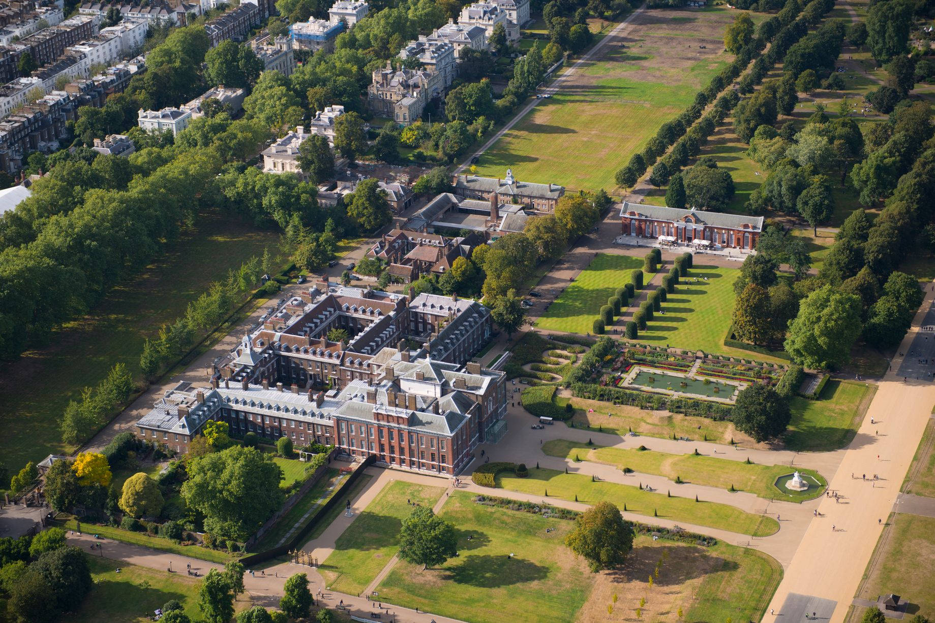 Aerial View Of The Kensington Palace Picture