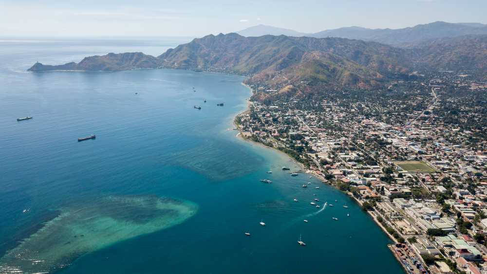 Aerial View Of Timor Leste Wallpaper