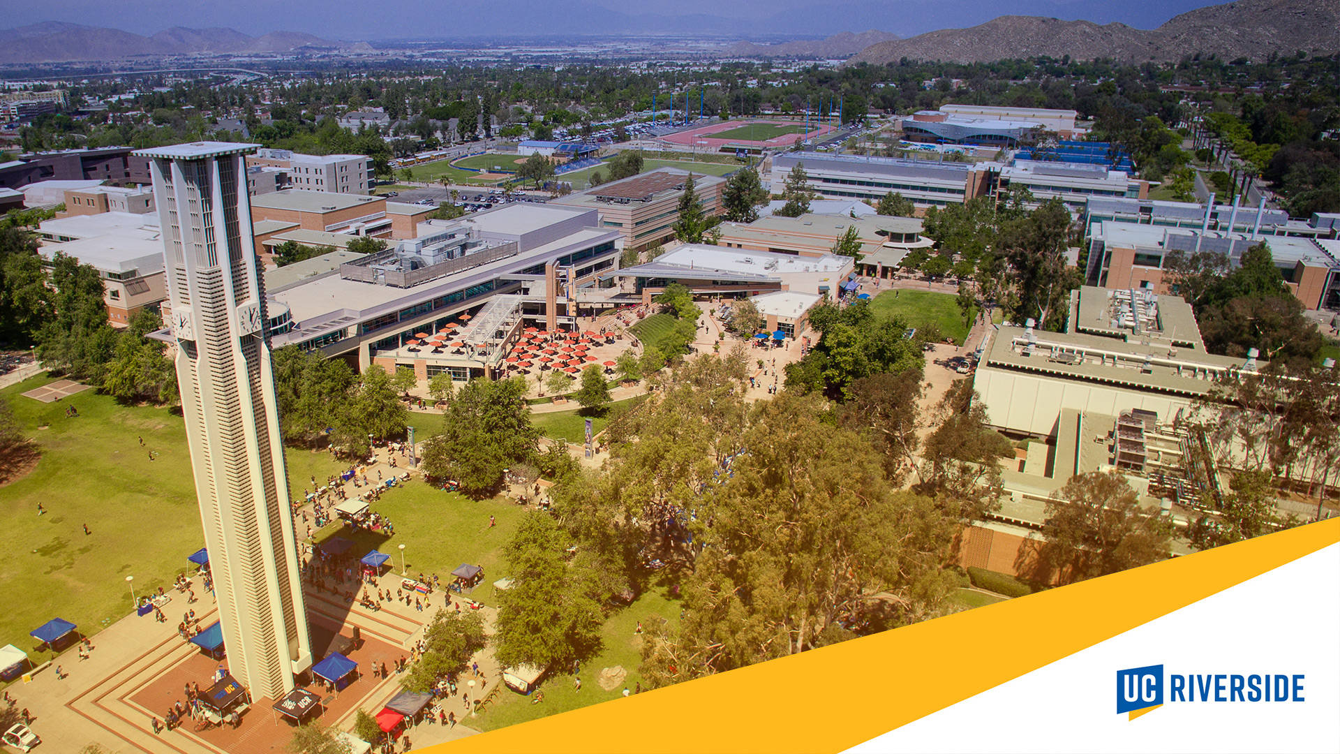 Aerial View Of Ucr Wallpaper