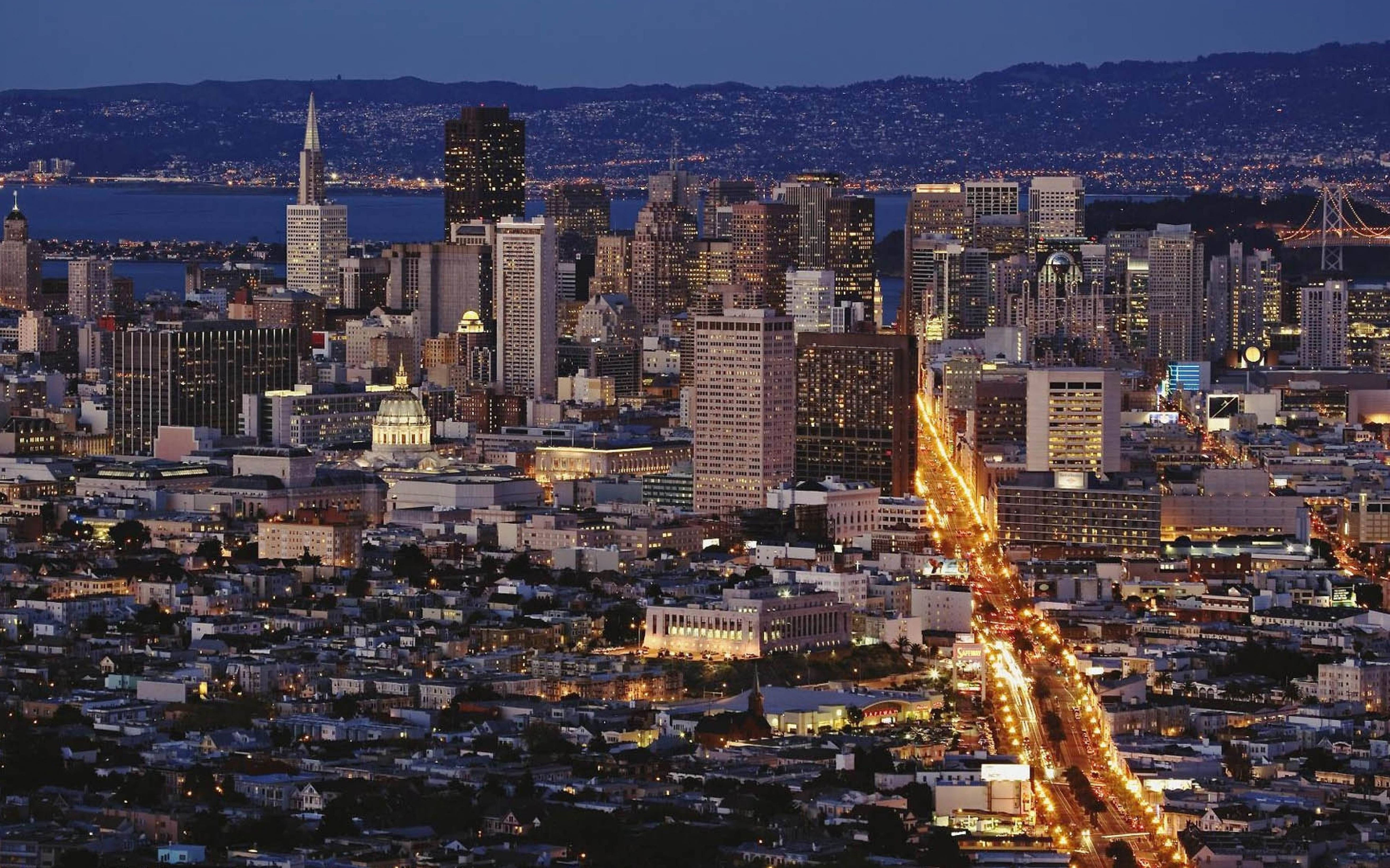 Aerial View San Francisco 4K Wallpaper