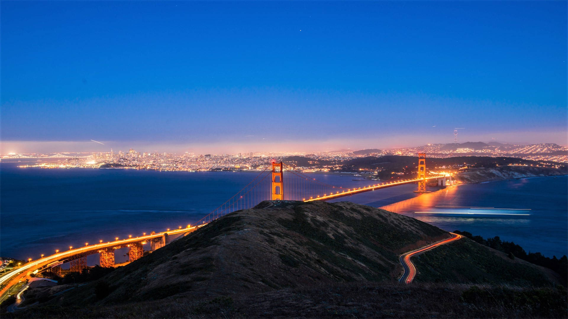 Aerial View San Francisco Photography Wallpaper