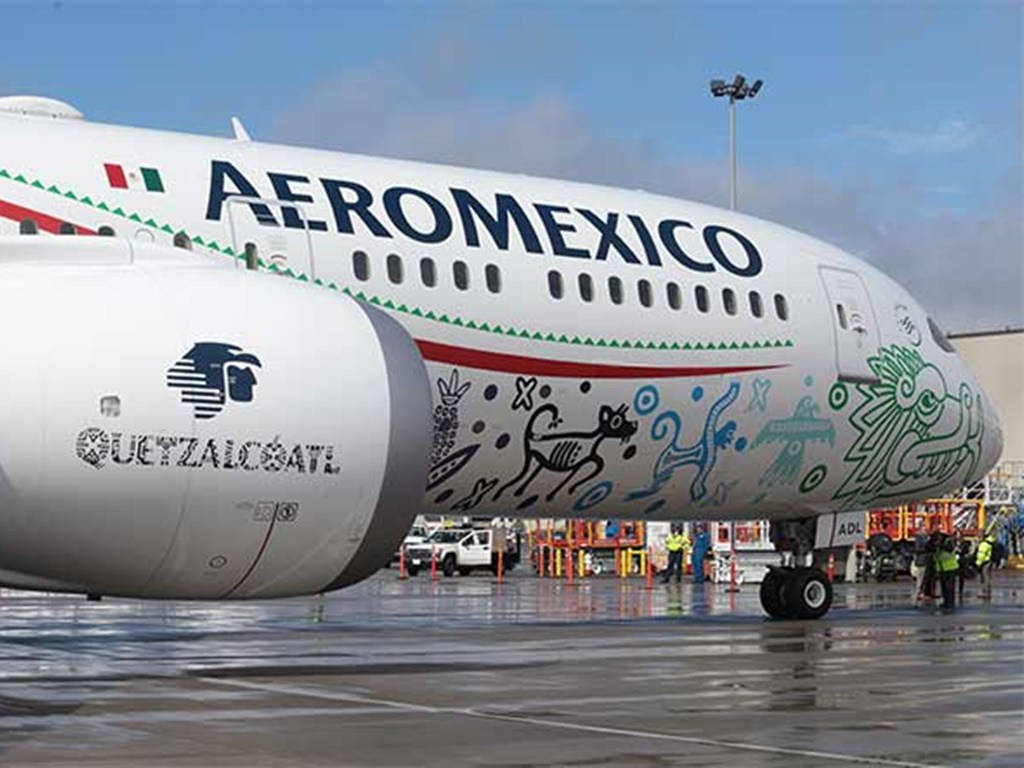 Aeromexico First Boeing 787-9 Dreamliner Wallpaper