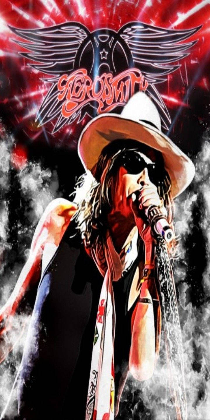 Download Aerosmith Rock Band Logo Steven Tyler Wallpaper 